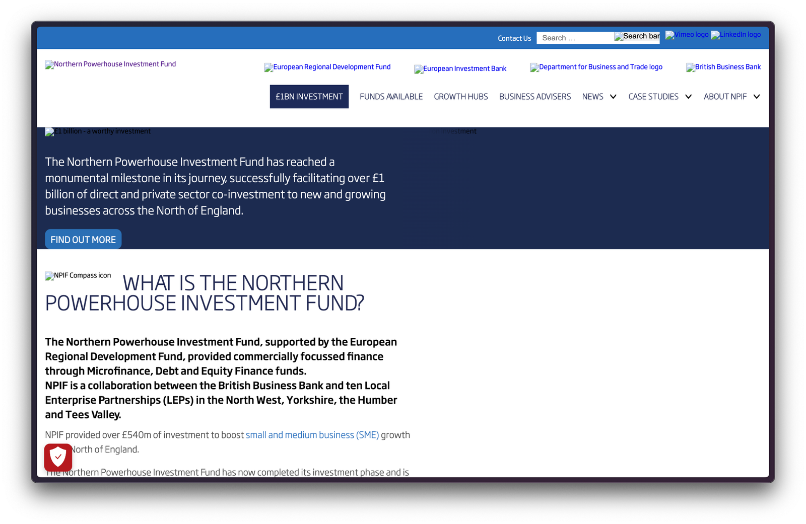 Northern Powerhouse Investment Fund (NPIF)
