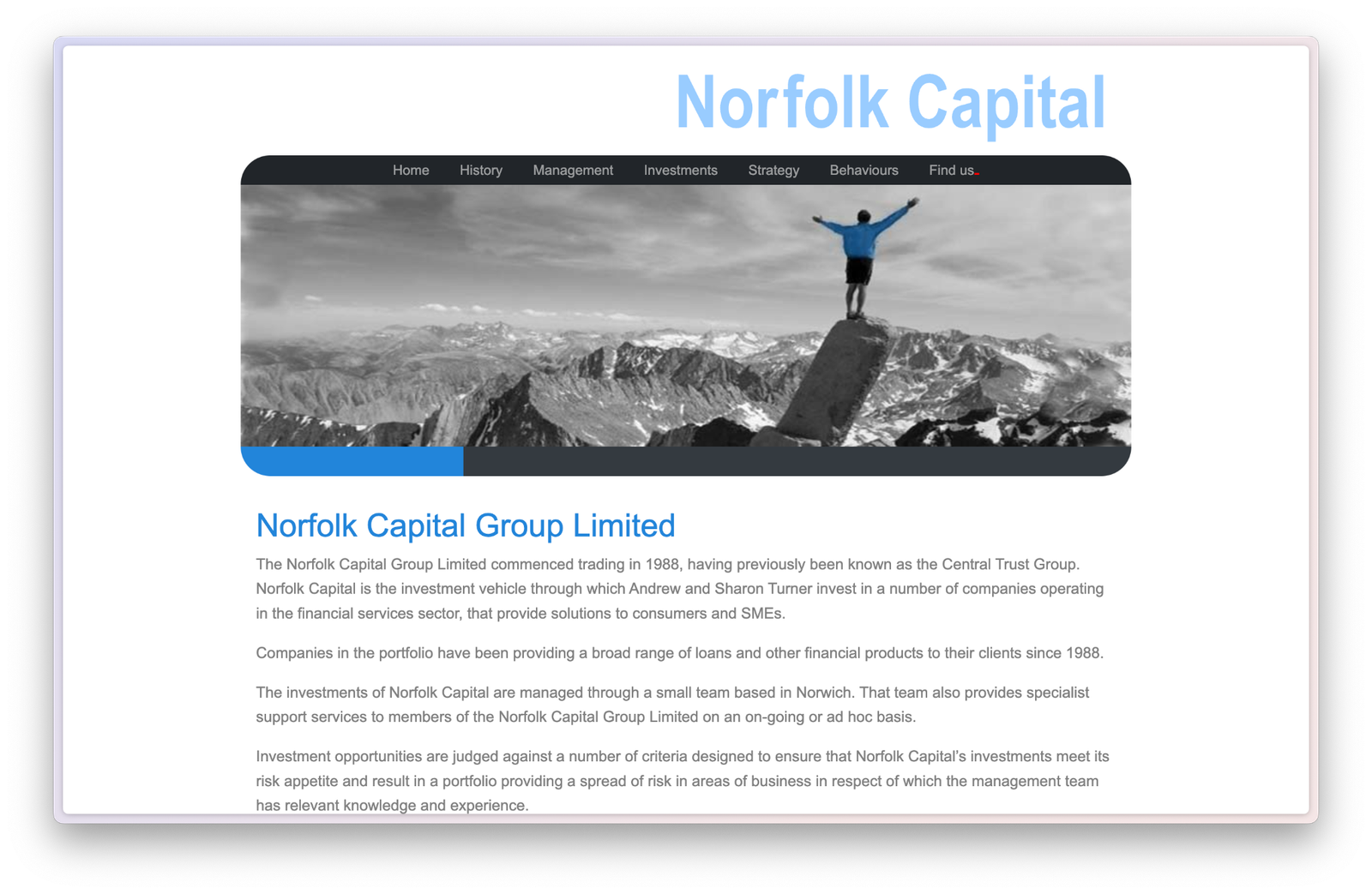 Norfolk Capital Group Limited