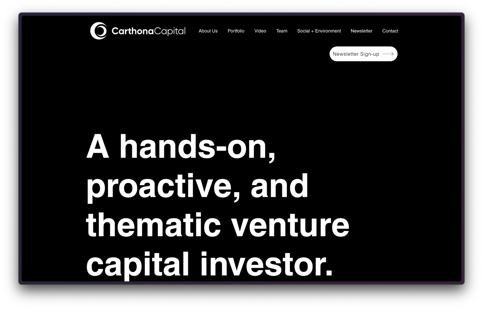 Carthona Capital (Global, invests in Australia)