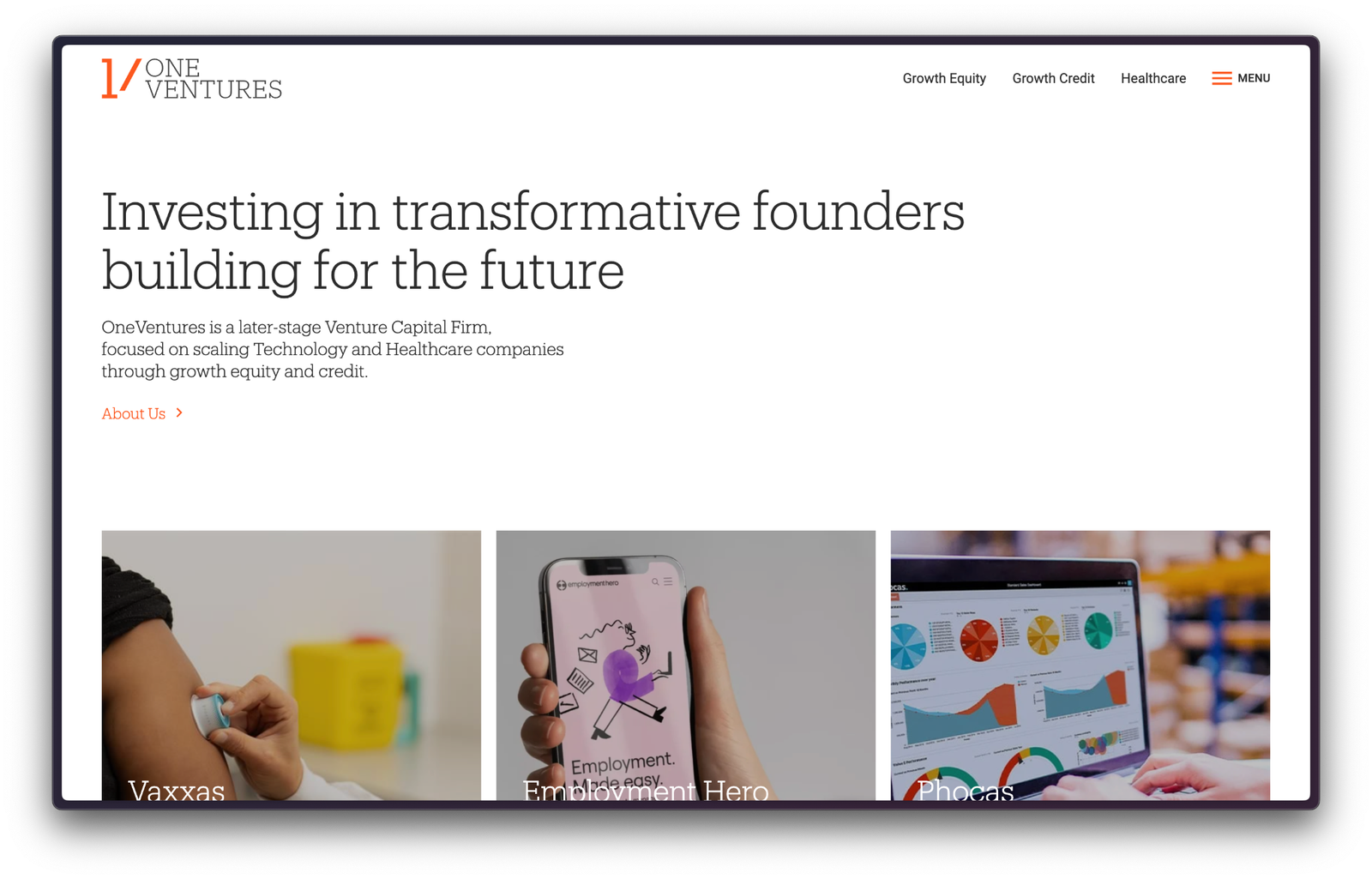 OneVentures (Australia, Healthcare/Tech)